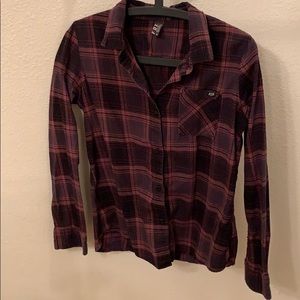 🦊 Fox Racing Plaid Button up